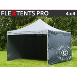 Flextents PRO 4x4m inkl 4st sidovggar