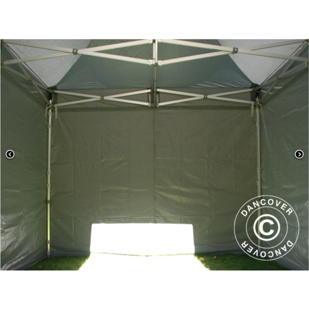 Flextents PRO 4x4m inkl 4st sidovggar