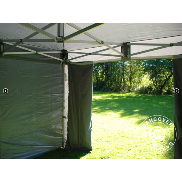 Flextents PRO 4x4m inkl 4st sidovggar