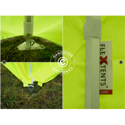 Flextents PRO 4x4m inkl 4st sidovggar