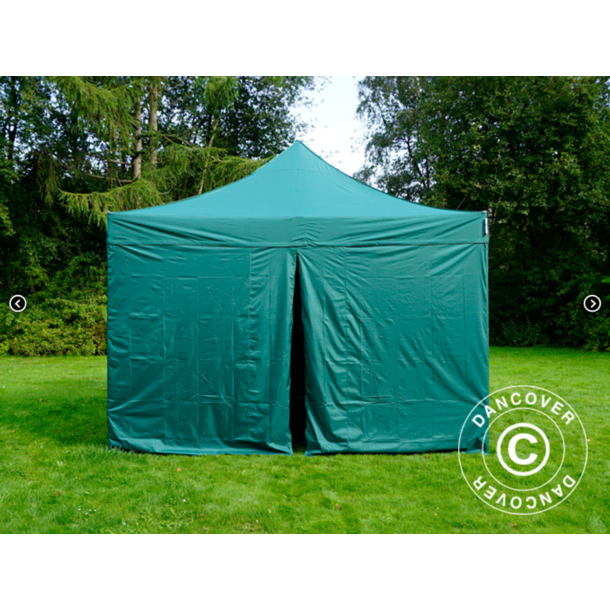 Flextents PRO 4x4m inkl 4st sidovggar