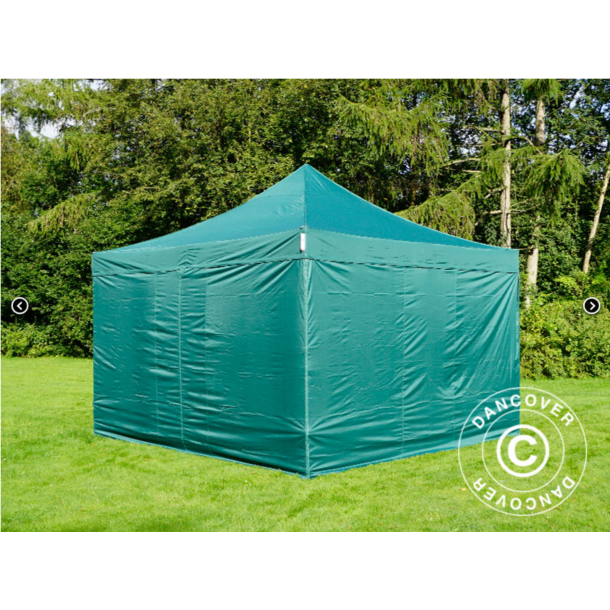 Flextents PRO 4x4m inkl 4st sidovggar