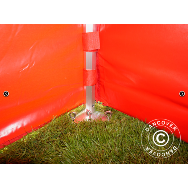 Flextents PRO 4x4m inkl 4st sidovggar