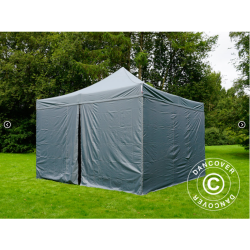 Flextents PRO 4x4m inkl 4st sidovggar
