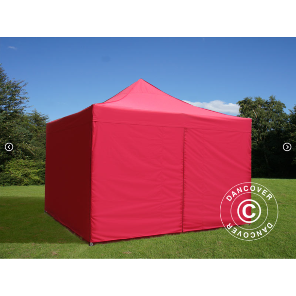 Flextents PRO 4x4m inkl 4st sidovggar