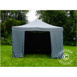 Flextents PRO 4x4m inkl 4st sidovggar