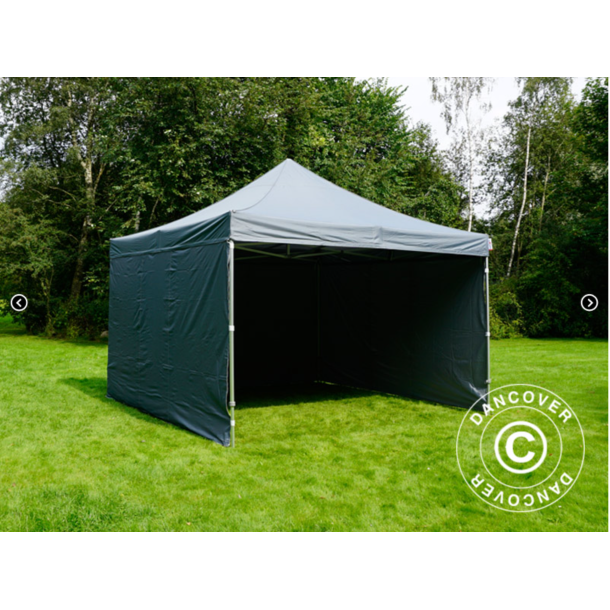 Flextents PRO 4x4m inkl 4st sidovggar