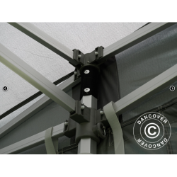 Flextents PRO 4x4m inkl 4st sidovggar