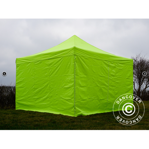 Flextents PRO 4x4m inkl 4st sidovggar