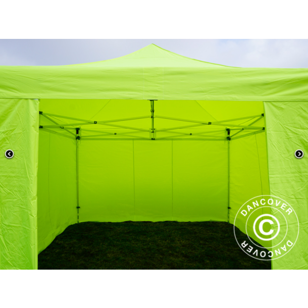 Flextents PRO 4x4m inkl 4st sidovggar