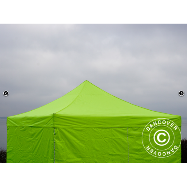 Flextents PRO 4x4m inkl 4st sidovggar