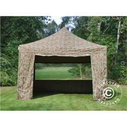 Flextents PRO 4x4m inkl 4st sidovggar