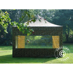 Flextents PRO 4x4m inkl 4st sidovggar