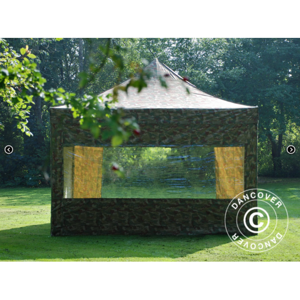 Flextents PRO 4x4m inkl 4st sidovggar