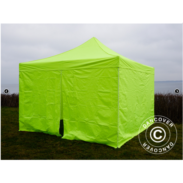 Flextents PRO 4x4m inkl 4st sidovggar