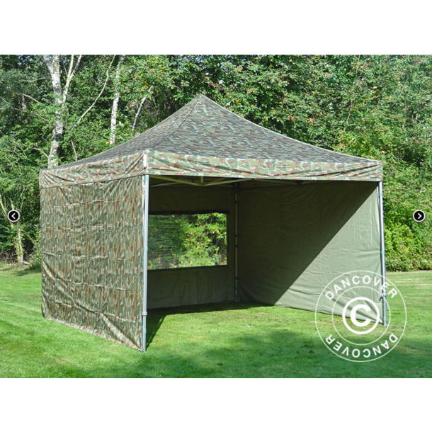 Flextents PRO 4x4m inkl 4st sidovggar