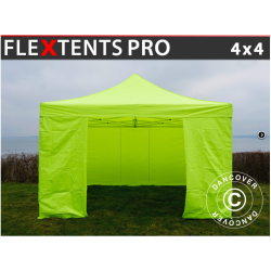 Flextents PRO 4x4m inkl 4st sidovggar