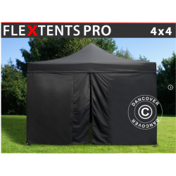 Flextents PRO 4x4m inkl 4st sidovggar