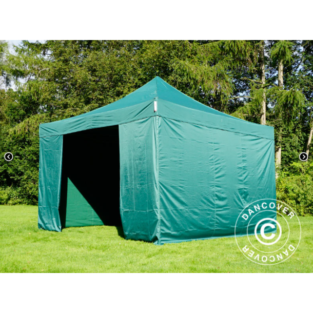 Flextents PRO 4x4m inkl 4st sidovggar