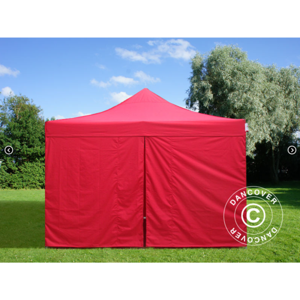 Flextents PRO 4x4m inkl 4st sidovggar