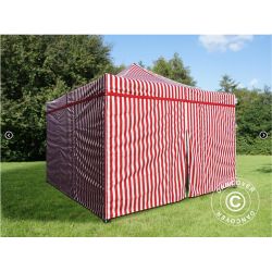 Flextents PRO 4x4m inkl 4st sidovggar