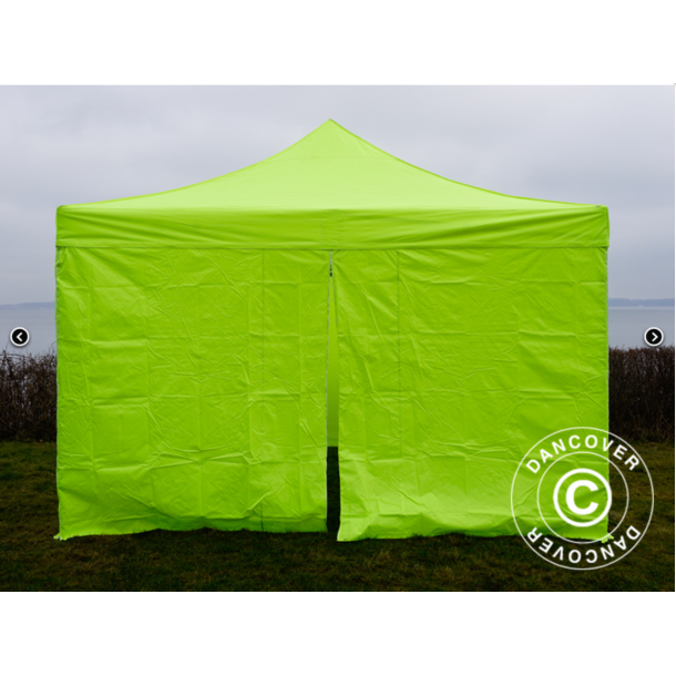 Flextents PRO 4x4m inkl 4st sidovggar