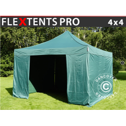 Flextents PRO 4x4m inkl 4st sidovggar