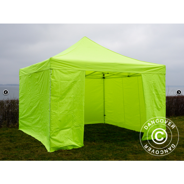 Flextents PRO 4x4m inkl 4st sidovggar