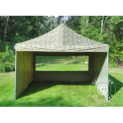 Flextents PRO 4x4m inkl 4st sidovggar