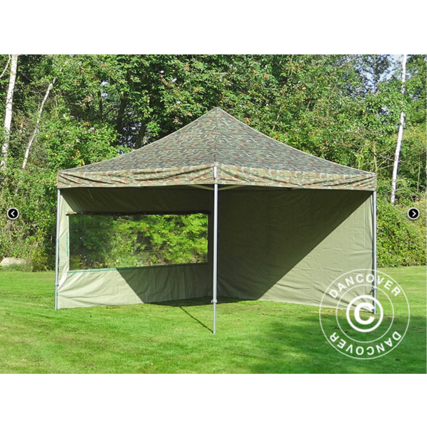 Flextents PRO 4x4m inkl 4st sidovggar