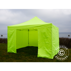 Flextents PRO 4x4m inkl 4st sidovggar