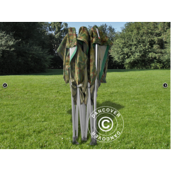 Flextents PRO 4x4m inkl 4st sidovggar