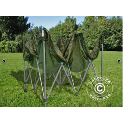 Flextents PRO 4x4m inkl 4st sidovggar