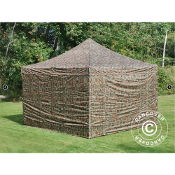 Flextents PRO 4x4m inkl 4st sidovggar