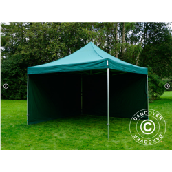 Flextents PRO 4x4m inkl 4st sidovggar