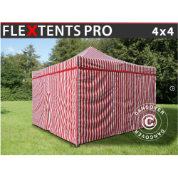 Flextents PRO 4x4m inkl 4st sidovggar