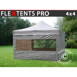 Flextents PRO 4x4m inkl 4st sidovggar
