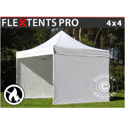 FleXtents PRO 4x4m "Flamsker" inkl 4st sidor