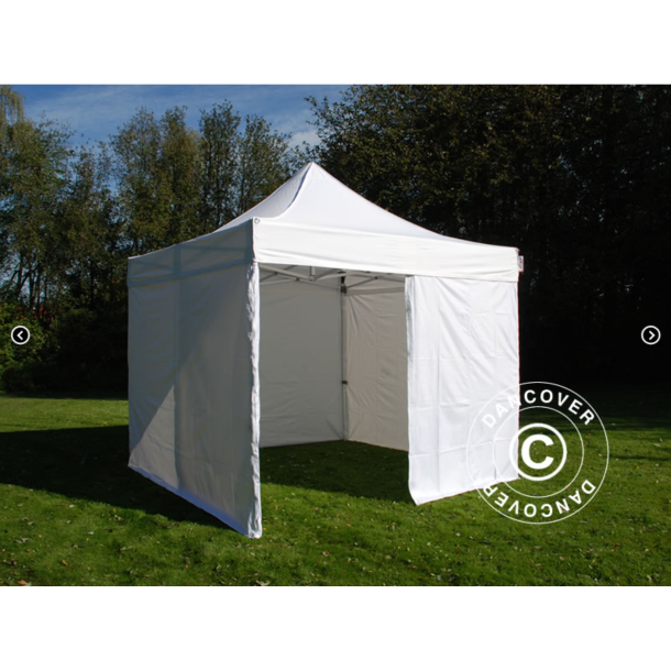 FleXtents PRO 4x4m "Flamsker" inkl 4st sidor