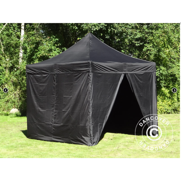 FleXtents PRO 4x4m "Flamsker" inkl 4st sidor