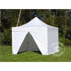FleXtents PRO 4x4m "Flamsker" inkl 4st sidor