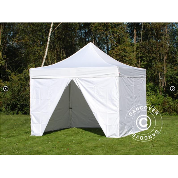 FleXtents PRO 4x4m "Flamsker" inkl 4st sidor
