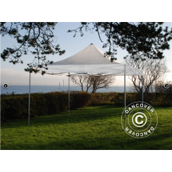 FleXtents PRO 4x4m PVC, Transparent
