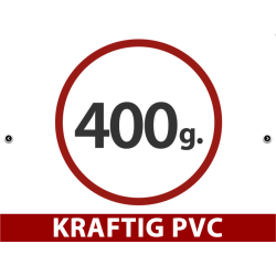 FleXtents PRO 4x4m PVC, Transparent