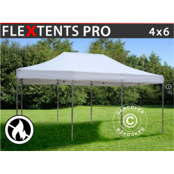 FleXtents PRO 4x6m "Flamsker" Vit