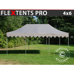 FleXtents PRO 4x6m "Morocco" Latte