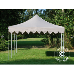 FleXtents PRO 4x6m "Morocco" inkl 8st sidor, Latte
