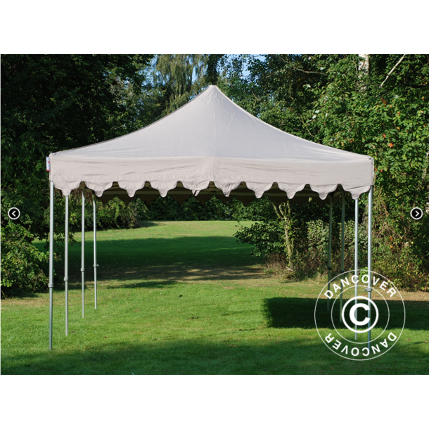 FleXtents PRO 4x6m "Morocco" inkl 8st sidor, Latte