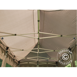 FleXtents PRO 4x6m "Morocco" inkl 8st sidor, Latte