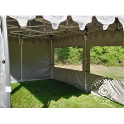 FleXtents PRO 4x6m "Morocco" inkl 8st sidor, Latte